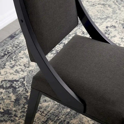 Cambridge Upholstered Fabric Dining Chairs - Set of 2