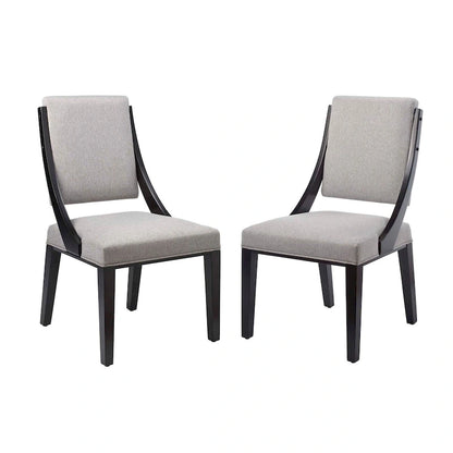 Cambridge Upholstered Fabric Dining Chairs - Set of 2