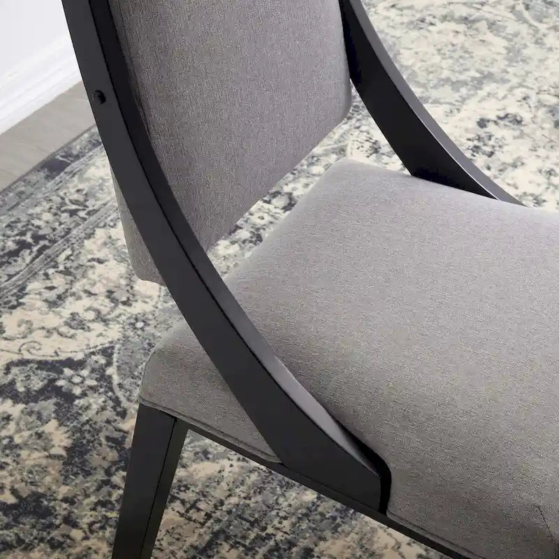 Cambridge Upholstered Fabric Dining Chairs - Set of 2