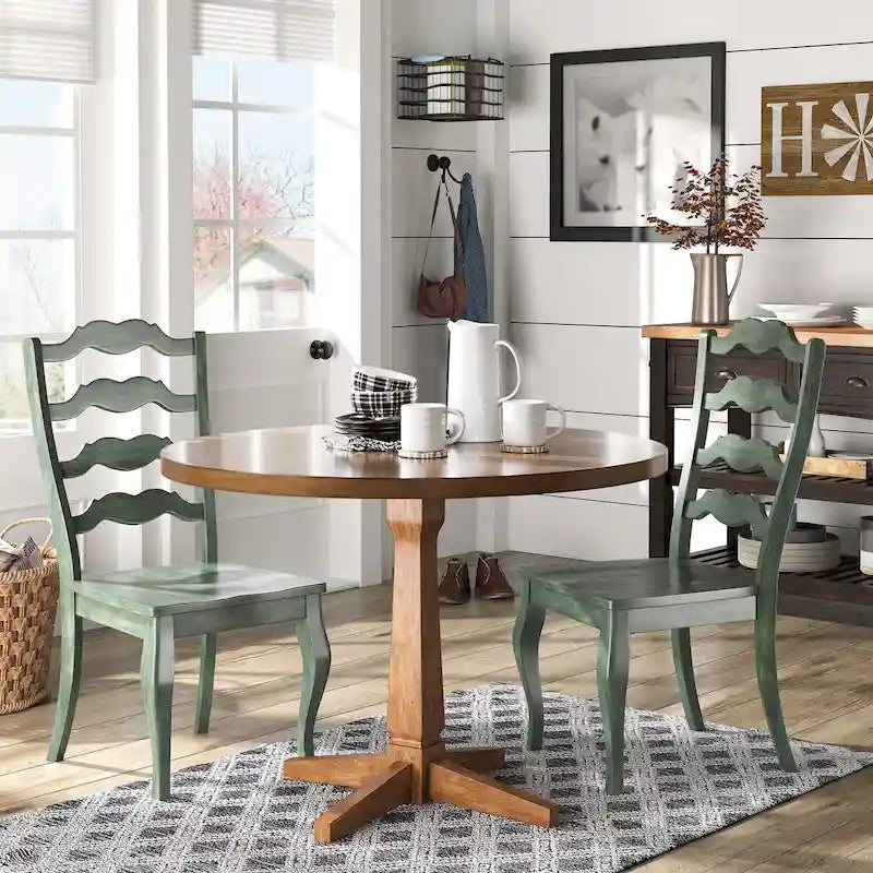 Eleanor Ladder Back Dining Chair (Set of 2) by iNSPIRE Q Classic