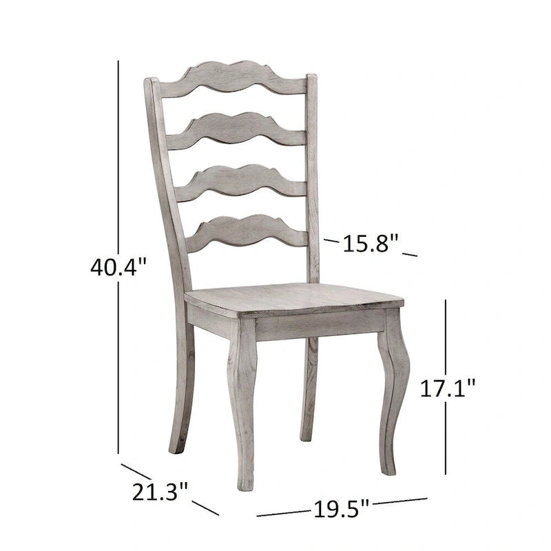 Eleanor Ladder Back Dining Chair (Set of 2) by iNSPIRE Q Classic