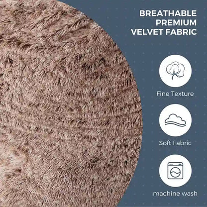 Big Convertible Bean Bag Folds from Lazy Chair to Floor Mattress Bed