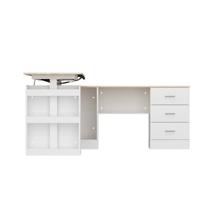 63W Versatile Standing Desk Aesthetic with Height Customization Table