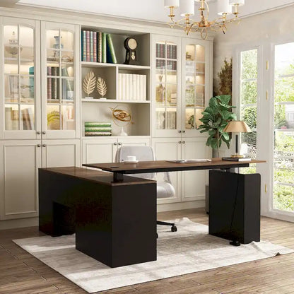 63W Versatile Standing Desk Aesthetic with Height Customization Table