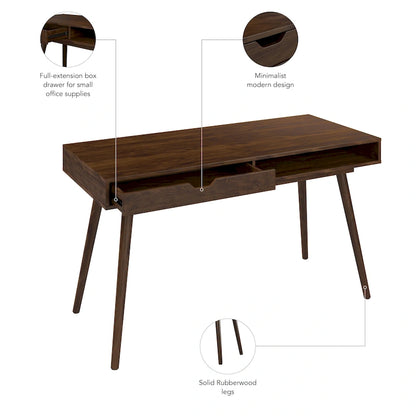 Bush Furniture Nora 54W Writing Computer Desk with Storage