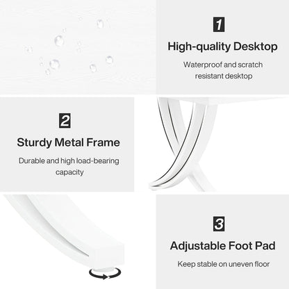 Rectangular Dining Table for 6-8 People, 78 inch Large Wood Kitchen Tables Farmhouse