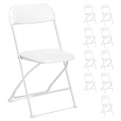 Plastic Folding School Conference Chair Set (Set of 10)