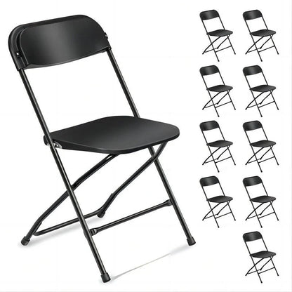 Plastic Folding School Conference Chair Set (Set of 10)