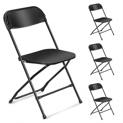 Plastic Folding School Conference Chair Set (Set of 10)