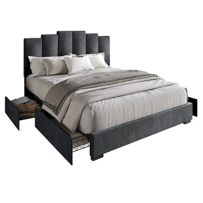 Yuma Full Upholstered Storage Platform Bed