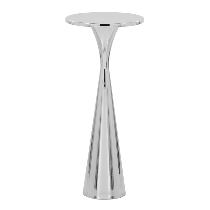 Silver Orchid Monroe 22 Metal Side Table