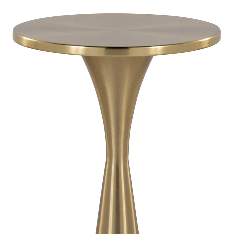 Silver Orchid Monroe 22 Metal Side Table