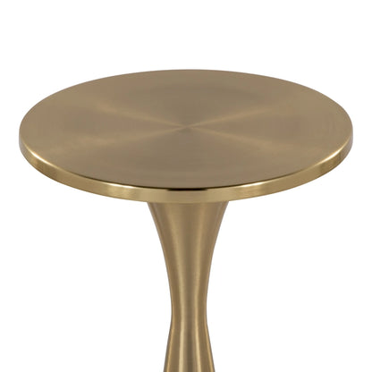 Silver Orchid Monroe 22 Metal Side Table