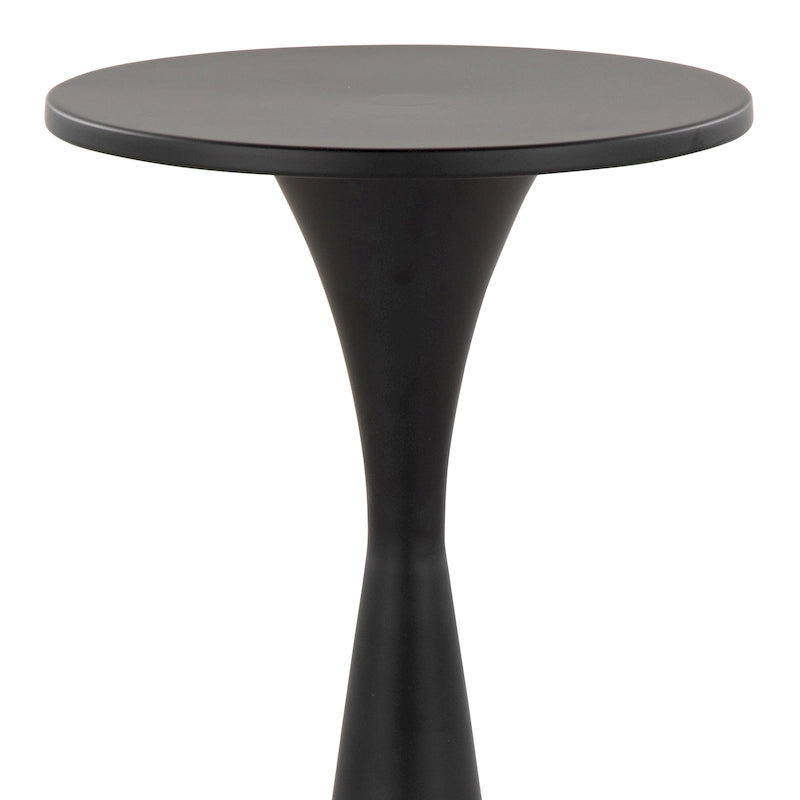 Silver Orchid Monroe 22 Metal Side Table