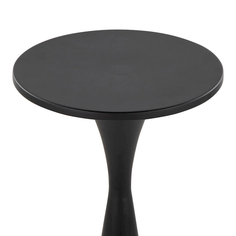 Silver Orchid Monroe 22 Metal Side Table