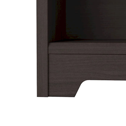 Bush Furniture Cabot 52W Standing Corner Desk with Shelves