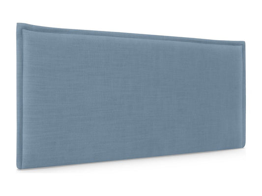 Homzora Smooth Natural Linen Headboard with Padding 110x50cm Beds 105 - Blue