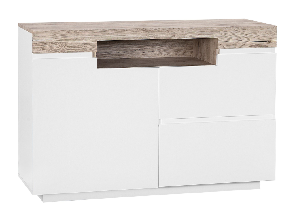 Homzora 75cm White Chest of Drawers