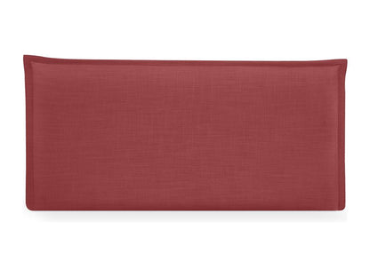 Homzora Smooth Natural Linen Headboard with Padding 105x50cm Beds 105 - Red