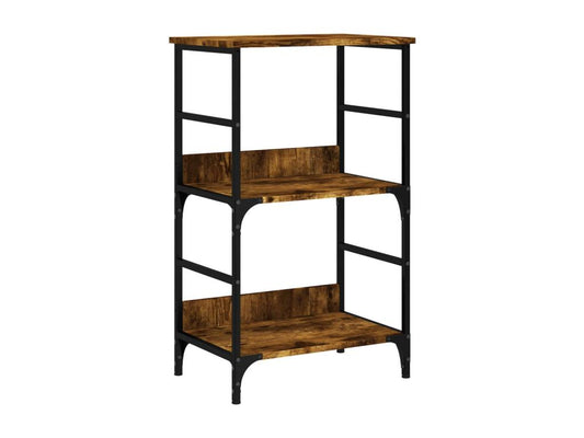 Homzora oak bookcase, 50x33x82 cm, engineered wood