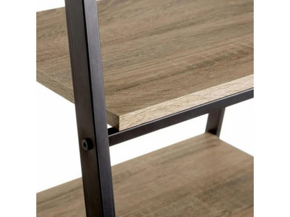 Clothes rack, natural/black color - Length 55 x Depth 45 x Height 150 cm