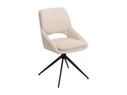 Homzora-N74 dining chair, set of 6, cream